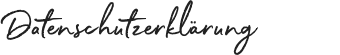 Datenschutzerklärung